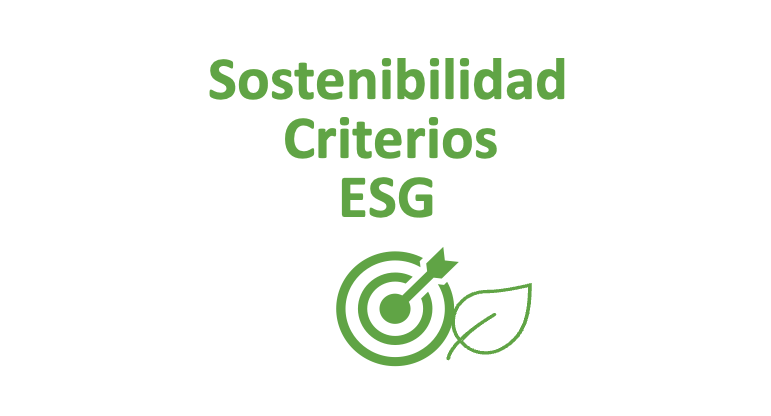 Sostenibilidad criterios ESG